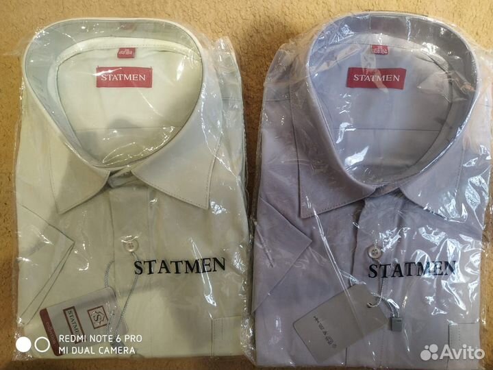 Рубашки с коротким рук. новые Статмен рост 158-164