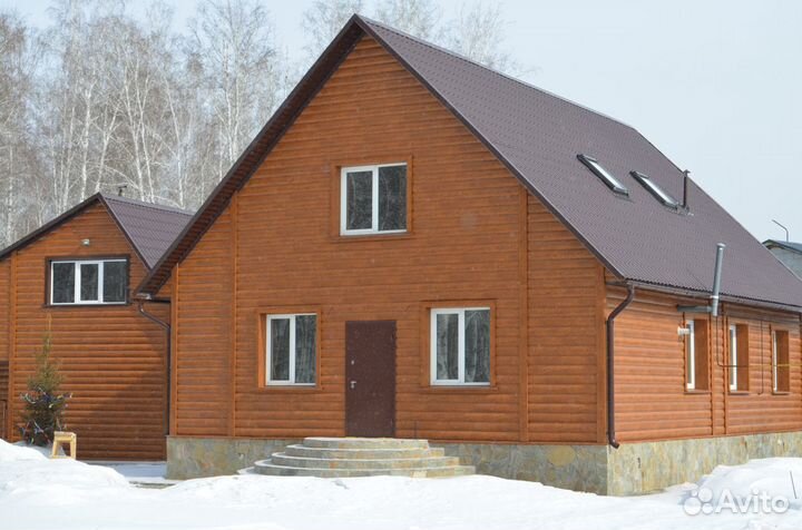 Сайдинг металлический Бревно