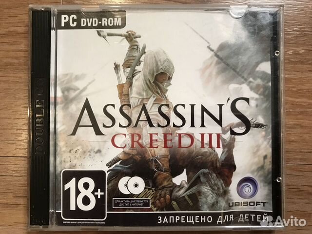 Компьютерная игра на DVD Assassin's Creed III