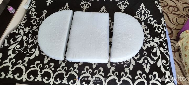 Матрас для детской кроватки овальный и круглый