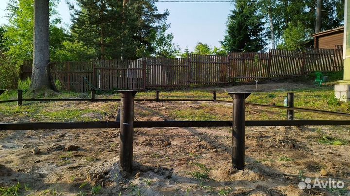 Винтовые сваи установка под ключ