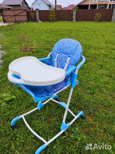 Детский обеденный стул со столиком
