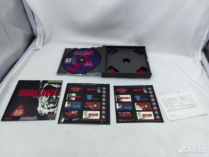 Игра PS1 Resident Evil 2 Biohazard 2 Jap