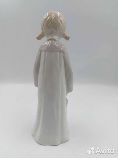 Фарфоровая карандашница винтаж Европа