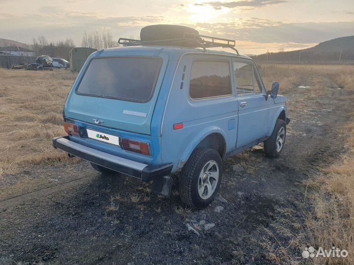 LADA 4x4 (Нива) 1.6 МТ, 1990, 60 000 км
