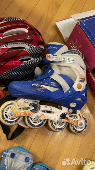 Ролики раздвижные 34-37