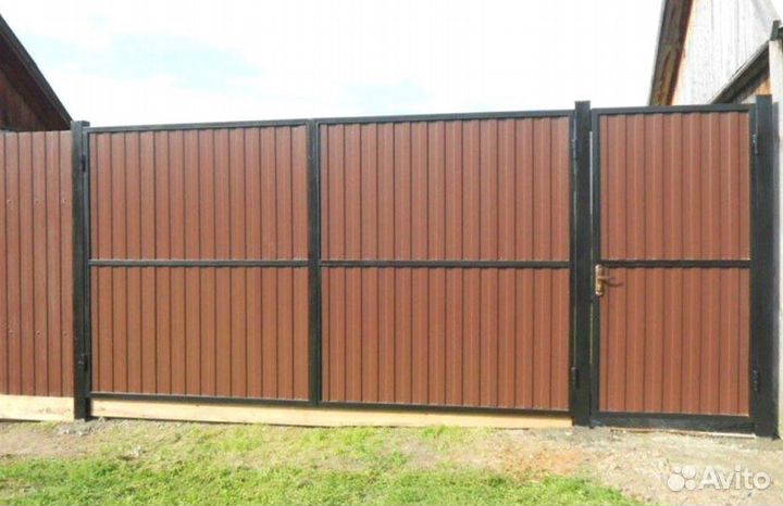 Откатные ворота. Гарантия 5 лет