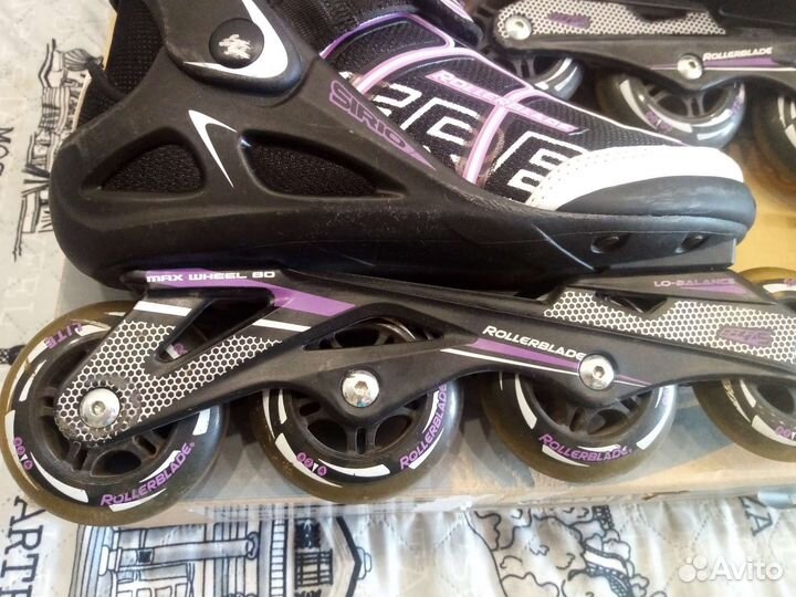 Роликовые коньки rollerblade sirio comp w жен 39 р