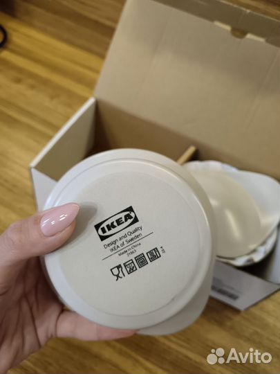 Новые горшки для запекания IKEA fargklar 2шт набор