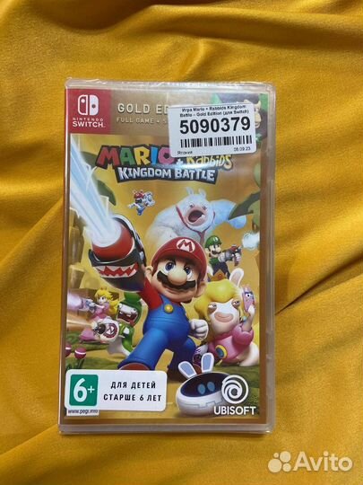 Switch Mario+Rabbids Kingdom Battle Gold Edition
