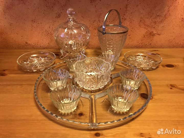 Набор стеклянной посуды