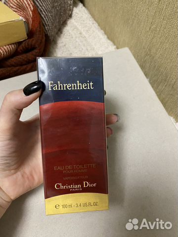 Туалетная вода Christian Dior Fahrenheit