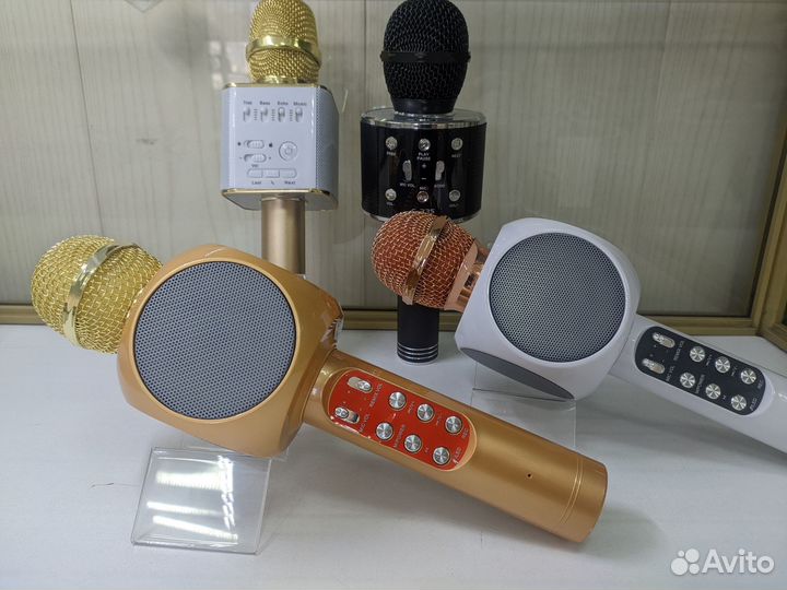Беспроводные караоке - микрофоны разные