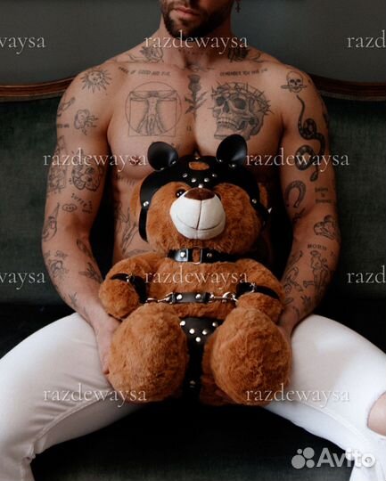 Портупея гартеры маска кошки наручники