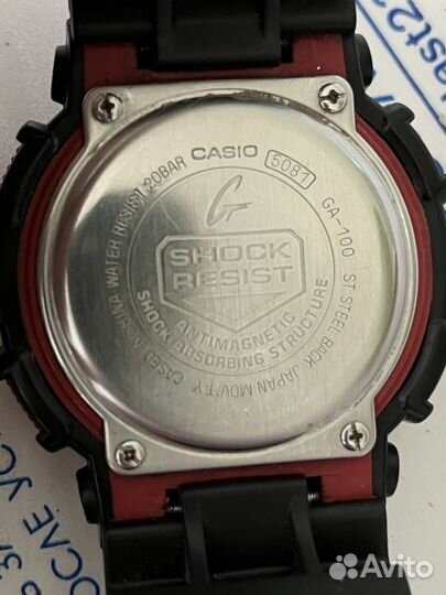 Часы Casio G-Shock GA-100-1A4