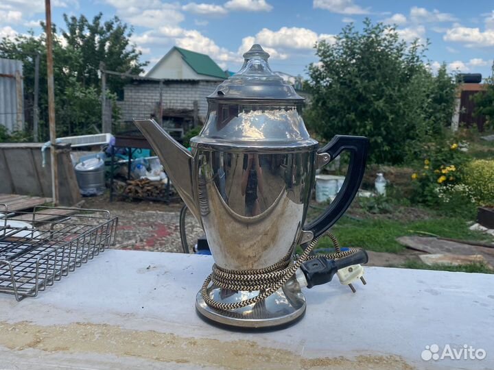 Кофеварка гейзерная СССР 1972г