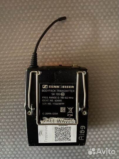 Sennheiser sk100 g3 (780-822)mhz передатчик