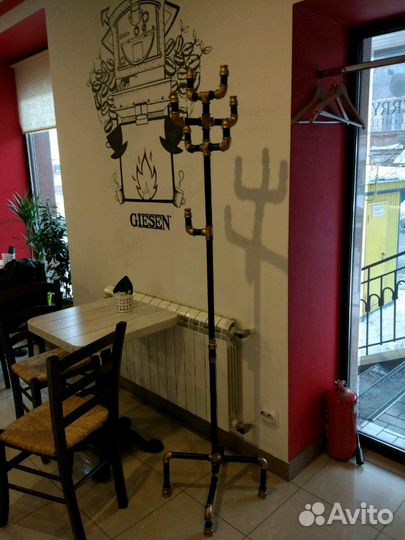 Вешалка напольная в стиле лофт