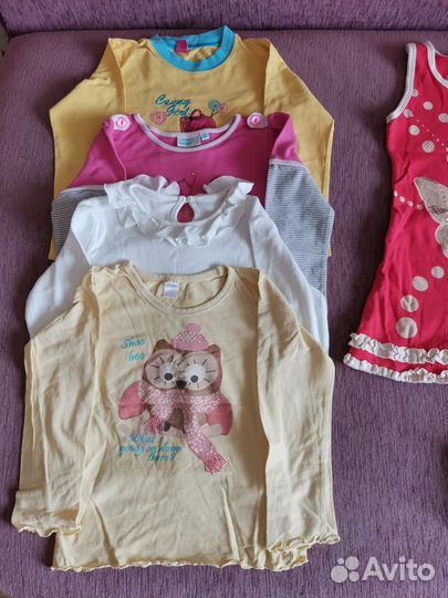 Вещи для девочки, рост 104-110