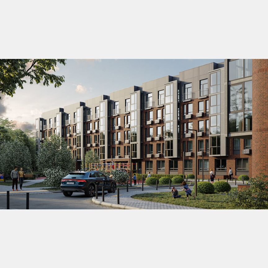 Квартира-студия, 26,1 м², 5/6 эт.