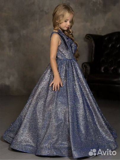 Платье для девочки вечернее на выпускной