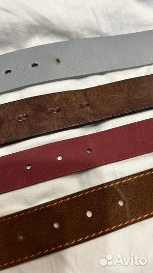 Мужской кожаный ремень