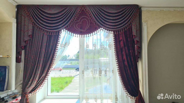 Шторы с ламбрекеном