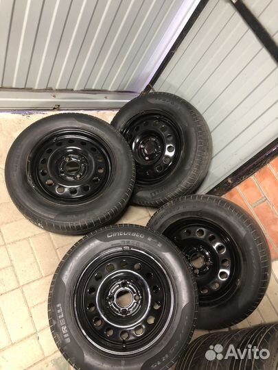 Штамповки диски р 15 с резиной