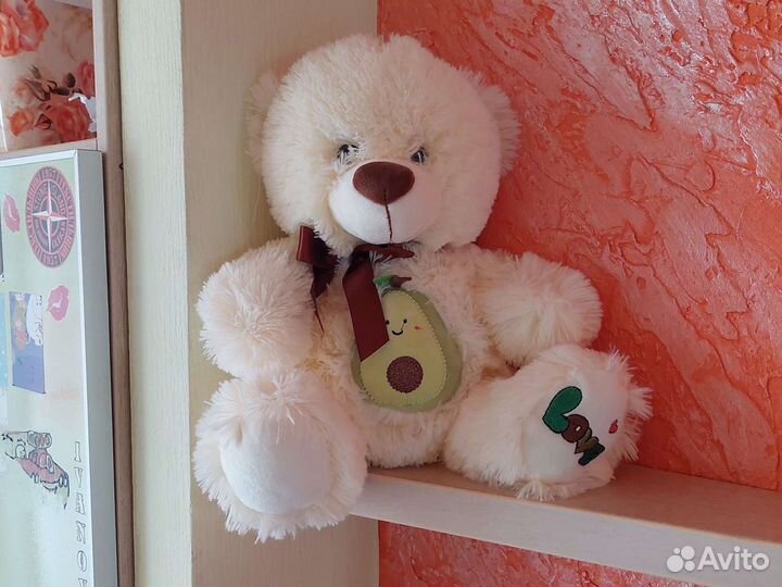 Плюшевый медведь мягкий