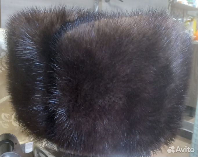 Шапка мужская. Норка 58размер