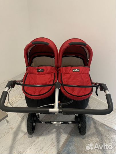 Коляска 2 в 1 tfk twinner twist duo для двойни