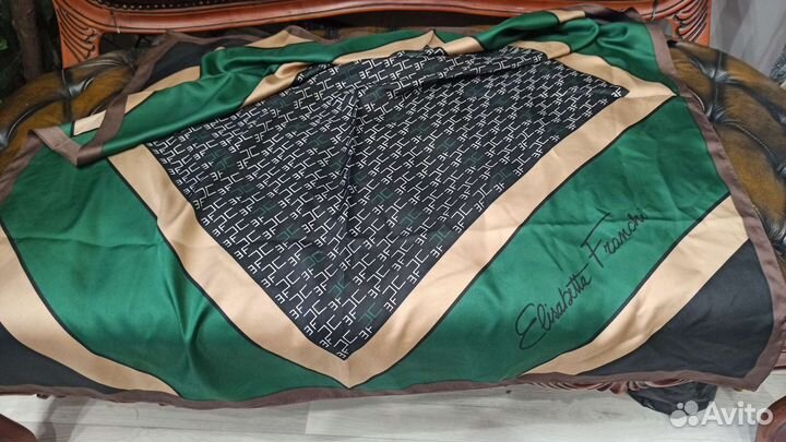 Платок 95 elisabetta franchi шелк италия