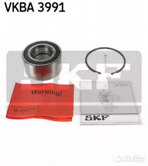 SKF vkba3991 Подшипник ступицы перед