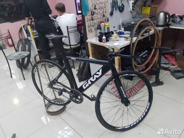 Gray велосипед fix