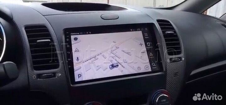 Магнитола для Kia Cerato K3 с установкой