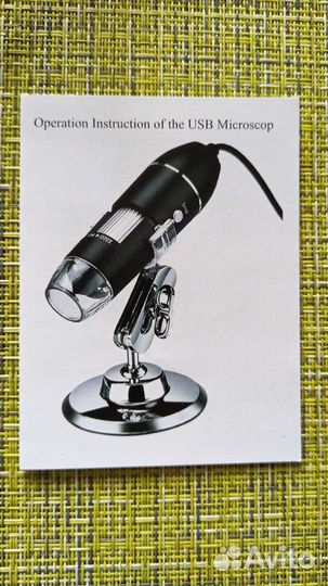 1600х. USB Микроскоп цифровой