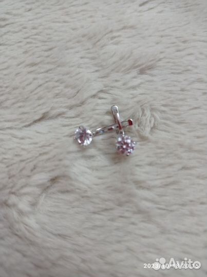 Серьги серебро 925