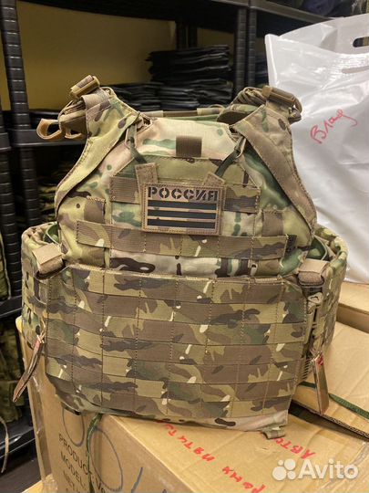 Бронежилет Атом Стрелец Multicam