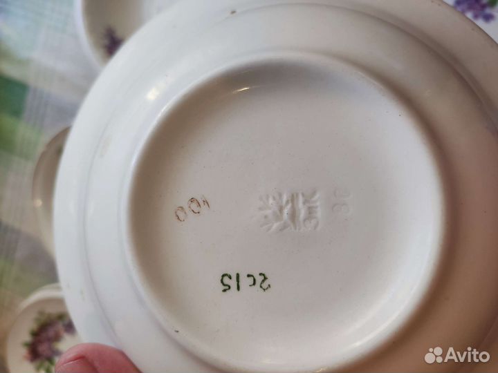 Столовый сервиз СССР зик