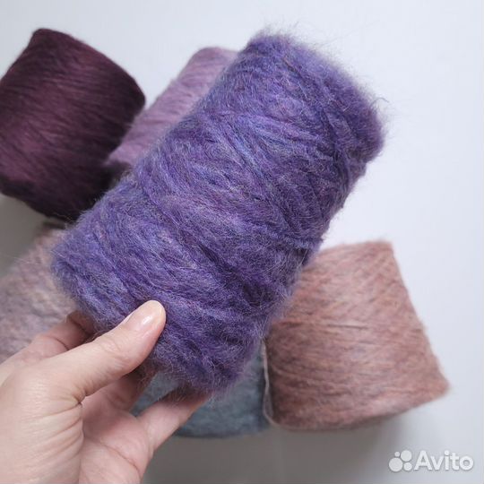 Пряжа для вязания мохер