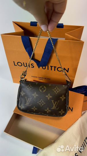 Сумка клатч Louis Vuitton mini pochette