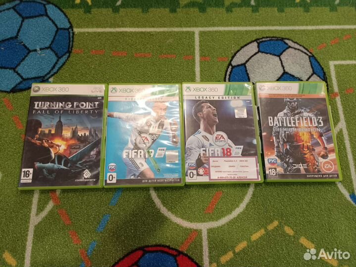Диски на xbox 360