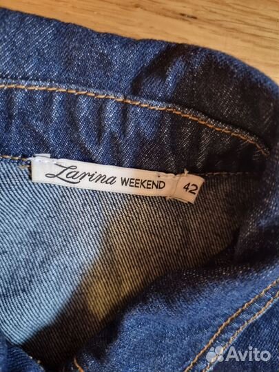 Джинсовое платье