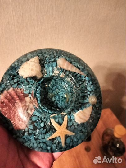 Аромалампа и подсвечник