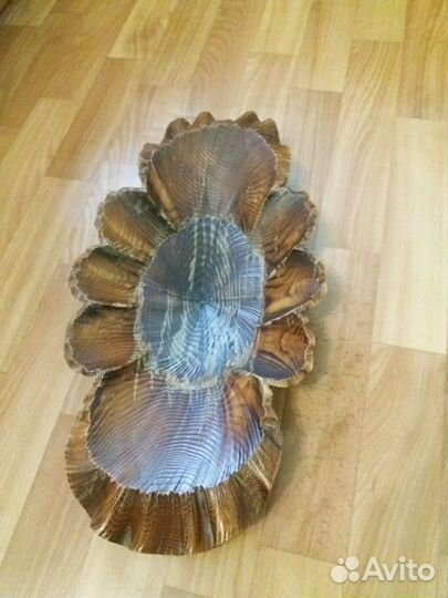 Настольный набор из натурального дерева