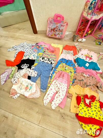 Вещи пакетом на девочку