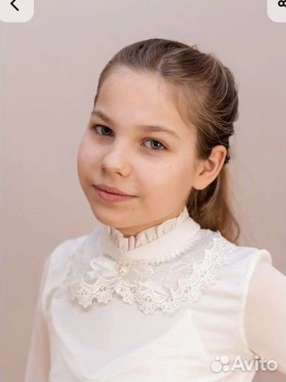 Блузка детская школьная
