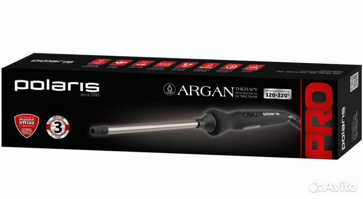 Плойка Polaris PHS 1509TAi stick Argan Therapy PR