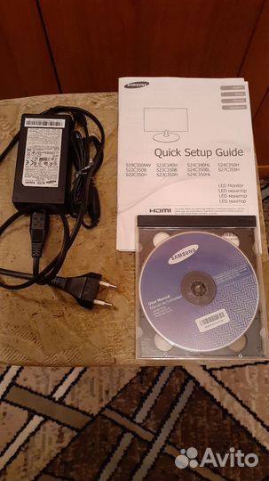 Монитор LED Samsung S24C350BL 23.6