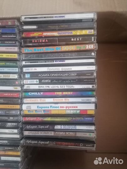 Музыкальные cd диски рок, металл, попса